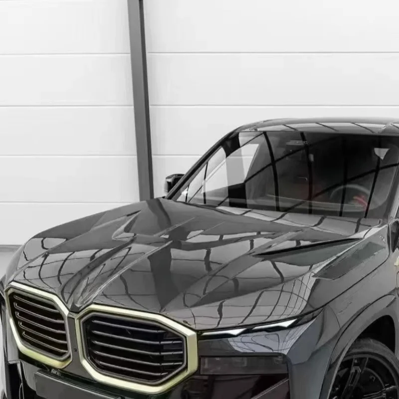 

High Quality LD Style Dry Carbon Fiber Engine Hood Body Kit Lightweight Kit XM Upgrade Automotive Modification Parts