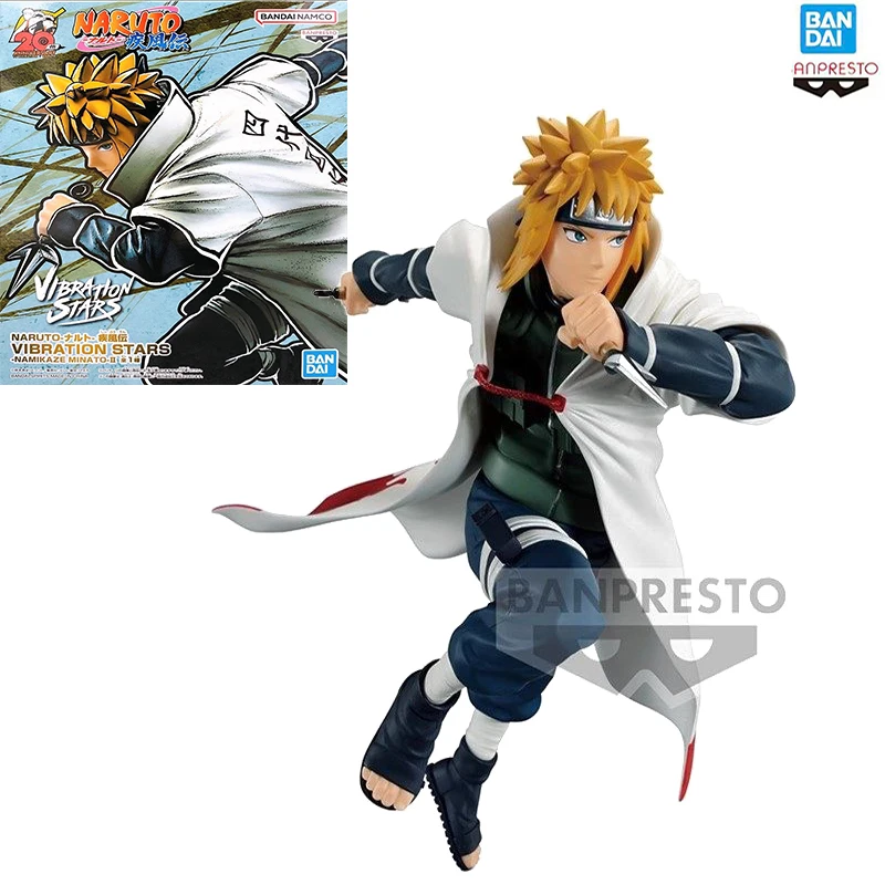 

В наличии BANDAI NARUTO BANPRESTO VIBRATION STARS Намиказе Минато — коллекционная фигурка-модель из аниме, подарок