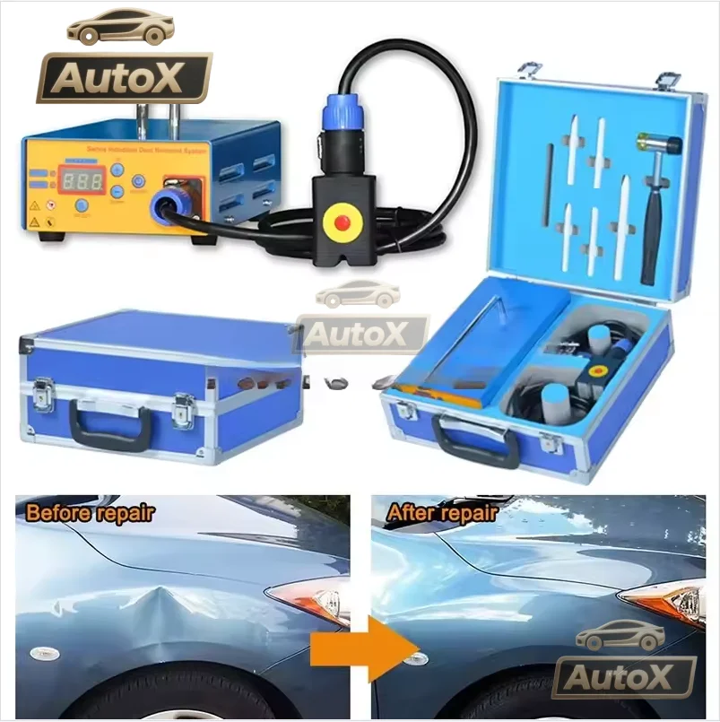 

Hotbox PDR Auto Body Dent Removal Induction Heater Car Metal Plate Paintless Workshop Tool Magnetic Car Body Puller Accessories