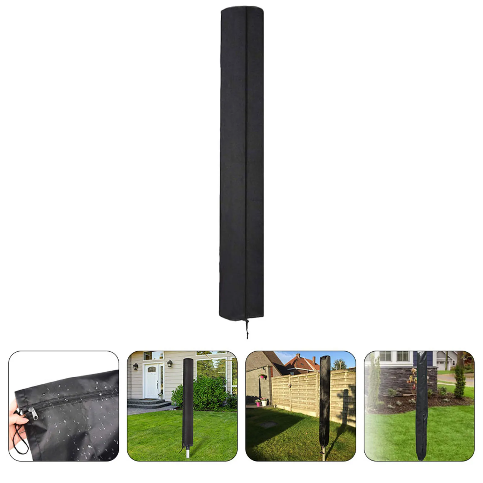 

Oxford Cloth Waterproof Outdoor Protective Garden Patio Foldable Design Windproof Rainproof Uv Resistant For Rotary