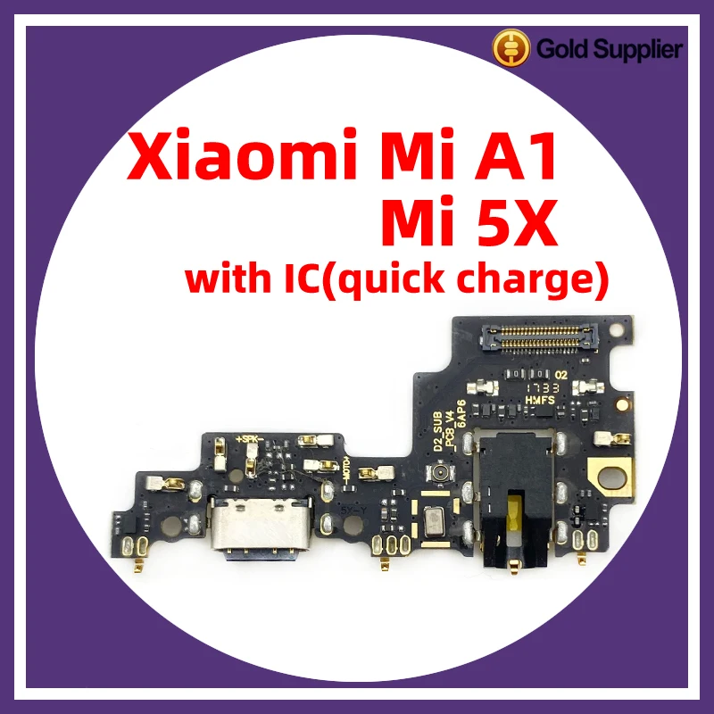 

Для xiaomi Mi A1 Mi 5X док-разъем USB зарядное устройство порт зарядного устройства гибкий кабель для замены платы