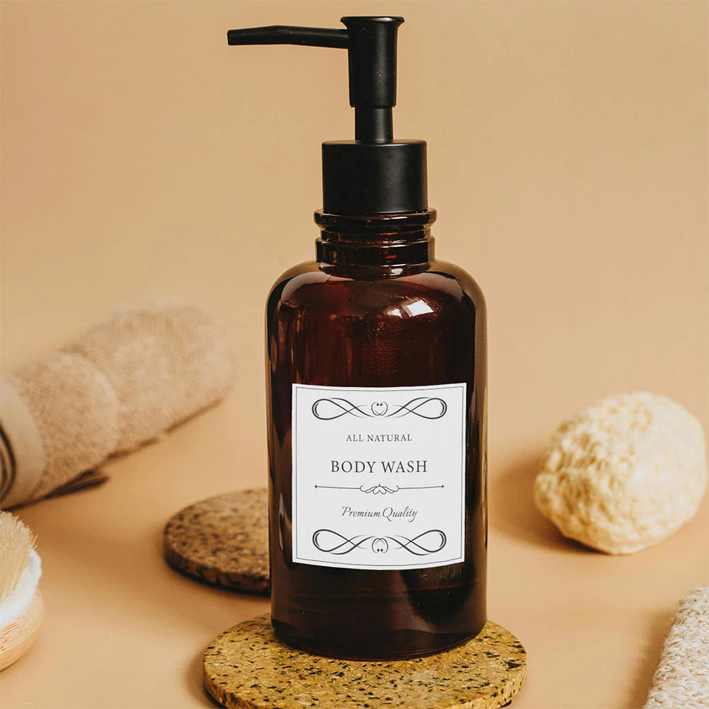 

12 шт. водонепроницаемые этикетки для бутылок с дозатором мыла, самоклеящиеся наклейки для рук, мыла, душа, лосьона, этикетки для бутылок