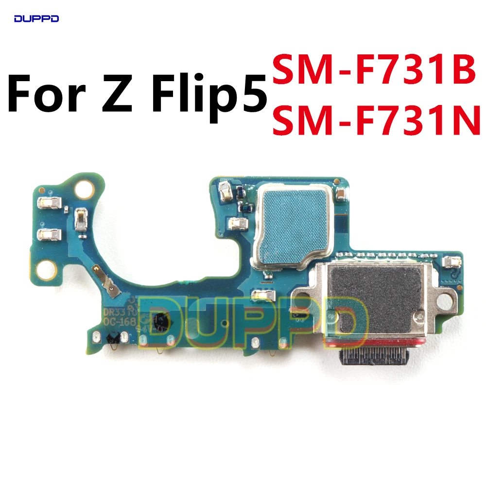 USB Fast Charging Charger Board For Samsung Galaxy Z Flip5 F731 F731B F731N  Charging Board Flex Cable