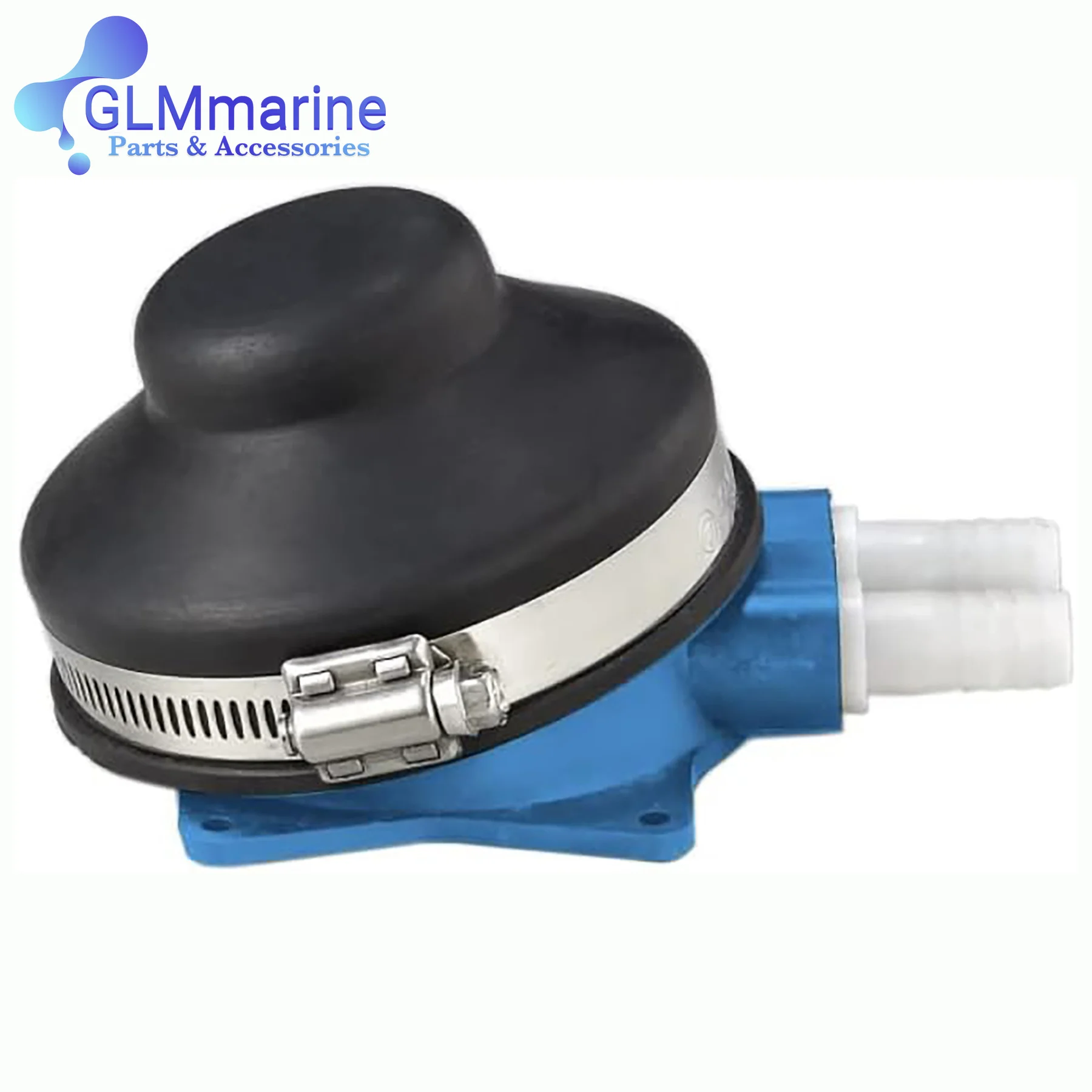Marine Foot Water Pump 1/2" Flexible Hose Rubber & Nylon Self-Priming Manual Pump for Boat RV Galley Toilet Wash Basin - view 3
