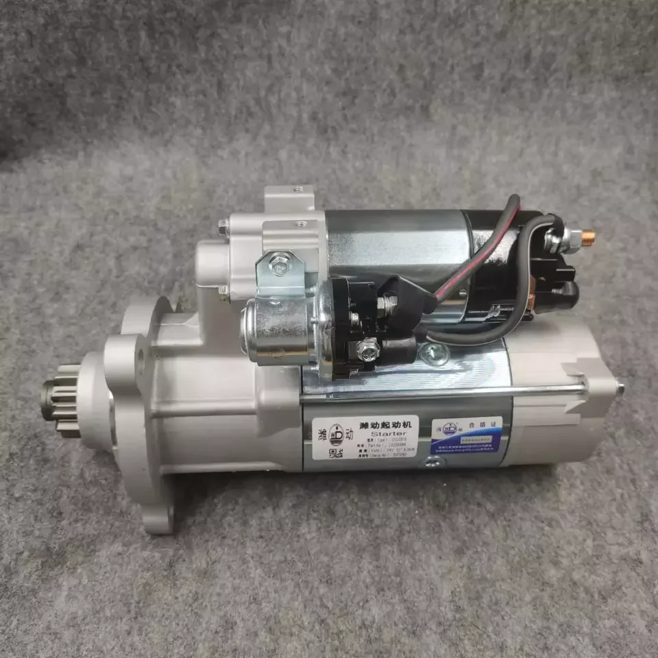 5284085 24V 12T starter motor for Shantui SD22 engine Cummins NTA855 QSNT14 QSN Sany heavy truck parts Bulldozer starter