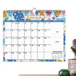 Calendar 2024 Wall Monthly Calendar Jan To Dec 2024 Annual Yearly Planner 2024 Calendars Wall Planner 12x17 Inch 12 Monthly