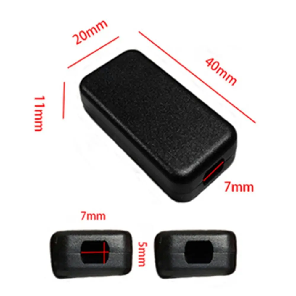 Black ABS Plastic High Quality Instrument Case Waterproof Cover Project Enclosure Boxes Electronic Project Box