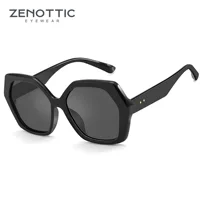 ZENOTTIC-gafas de sol de gran tamaño con mariposa para mujer, lentes de sol de viaje con diseño a la moda, Uv400