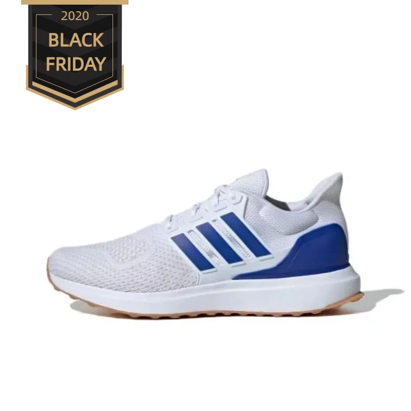 Adidas UBOUNCE DNA lace up anti slip low cut running shoes for Men Women