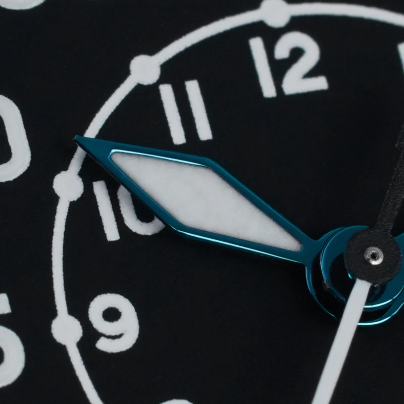 Militado ML10 جديد كامل ليلة ضوء ساعة كوارتز Sandblasted طلاء الياقوت ساعة كلاسيكية VH31 حركة 100 متر ساعات مقاومة للماء