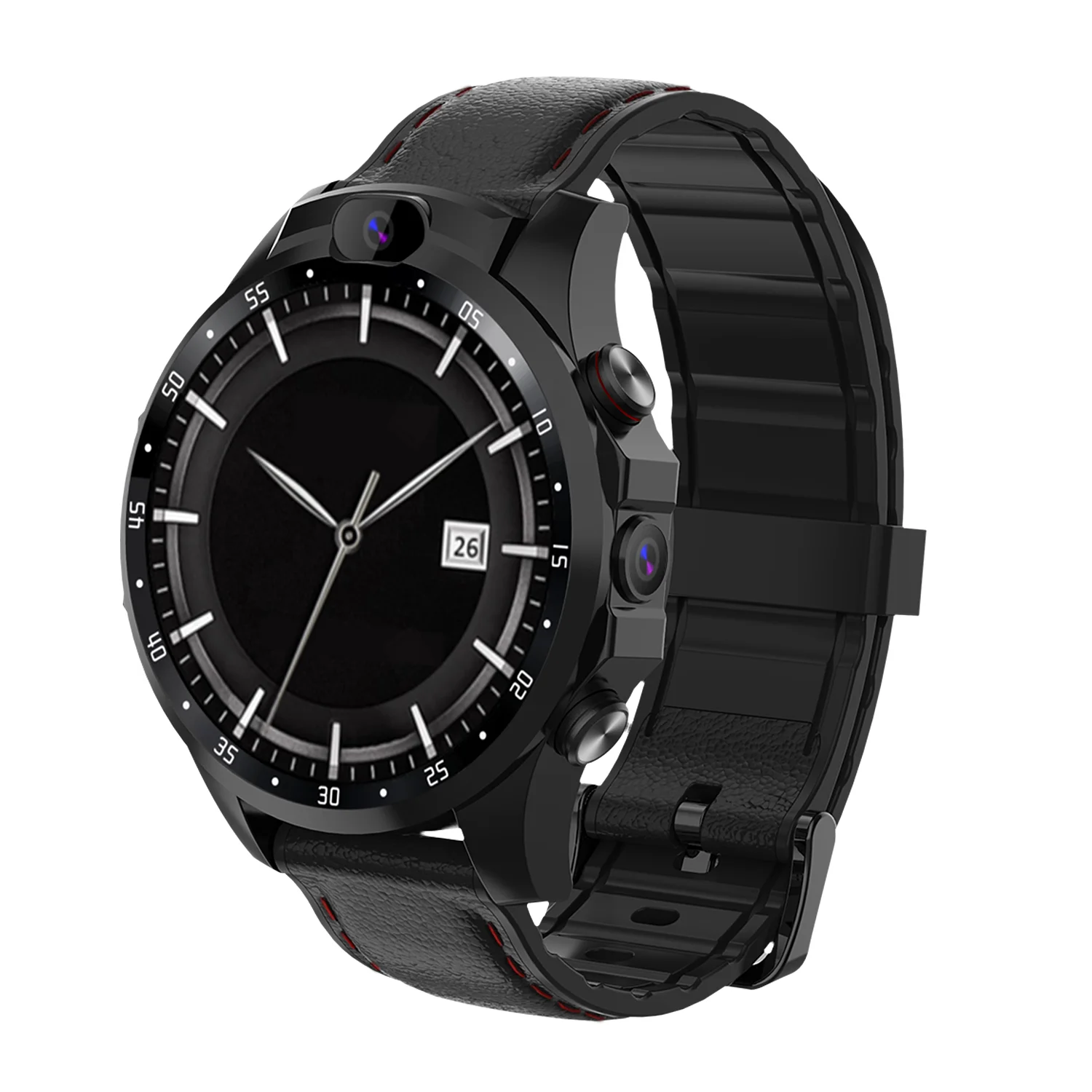 Sport Smart Watch  with  Dual Camera+SIM Card GPS WIFI Smartwatch For Man