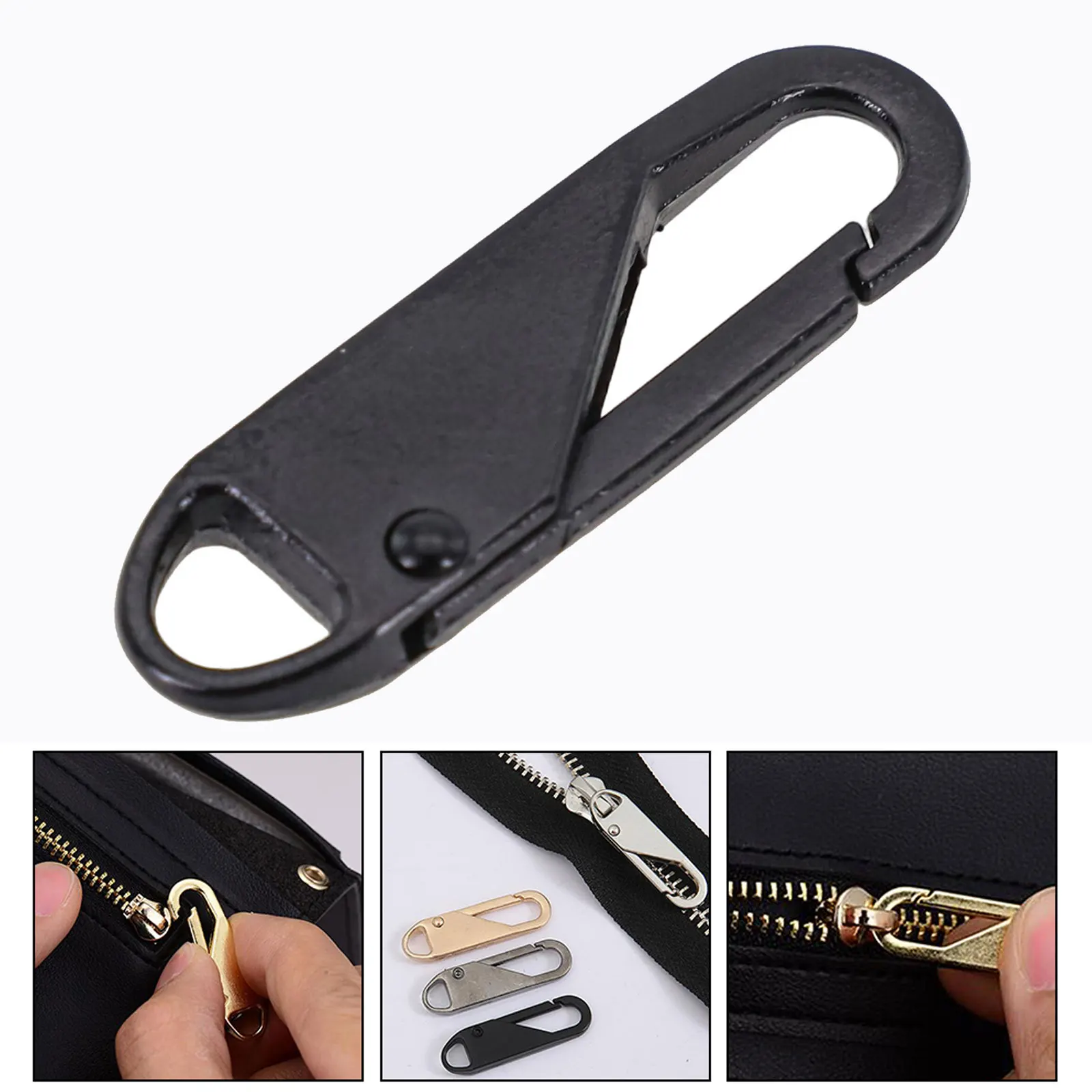 Brand New None Zipper-Puller Replacement Travel Bag Zipper-Puller 3.7*1.1*0.5cm Bad Buckle Direct Installation