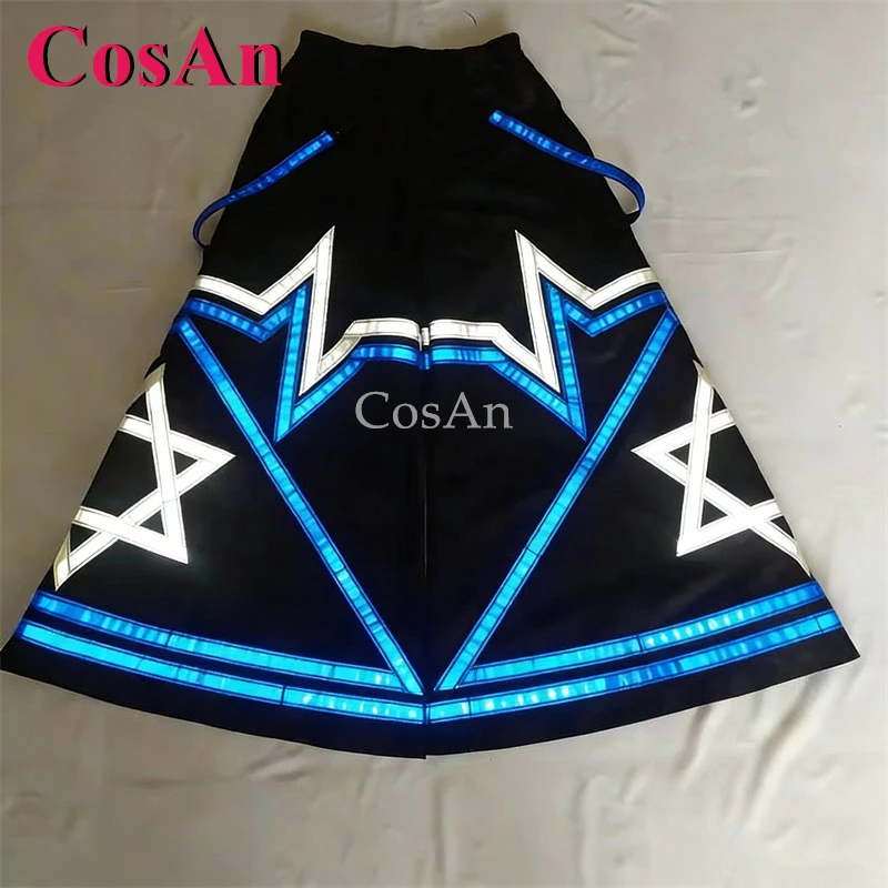 

CosAn Hexagram Ghost Dance Pants Melbourne Shuffle Phat Pants Bell-bottoms Bright Reflective Effect Trousers For Unisex New