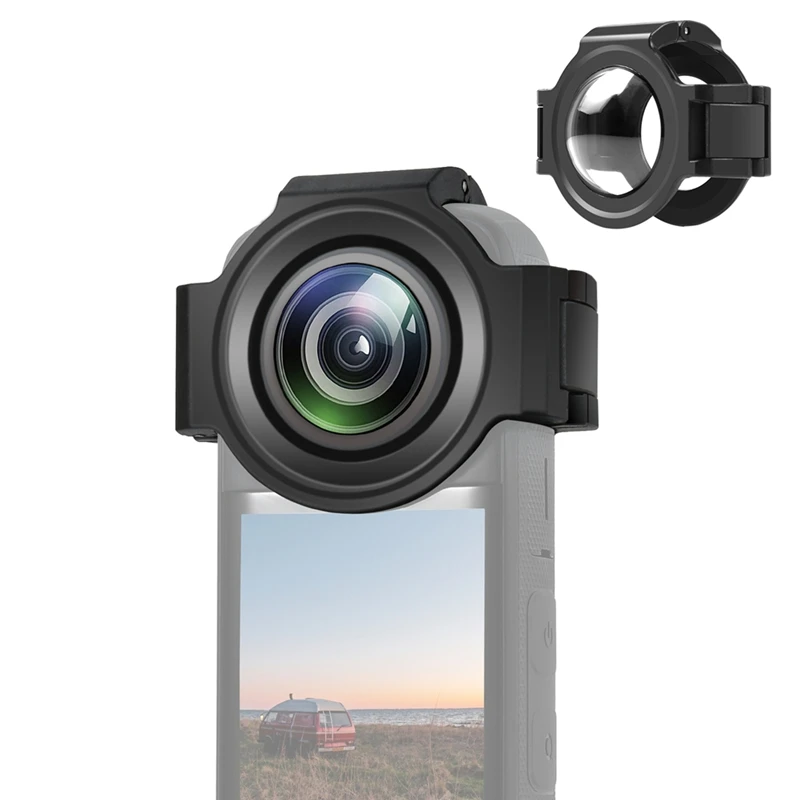 Voor Insta360 X3 PULUZ Upgrade optische glazen lensbeschermer beschermhoes