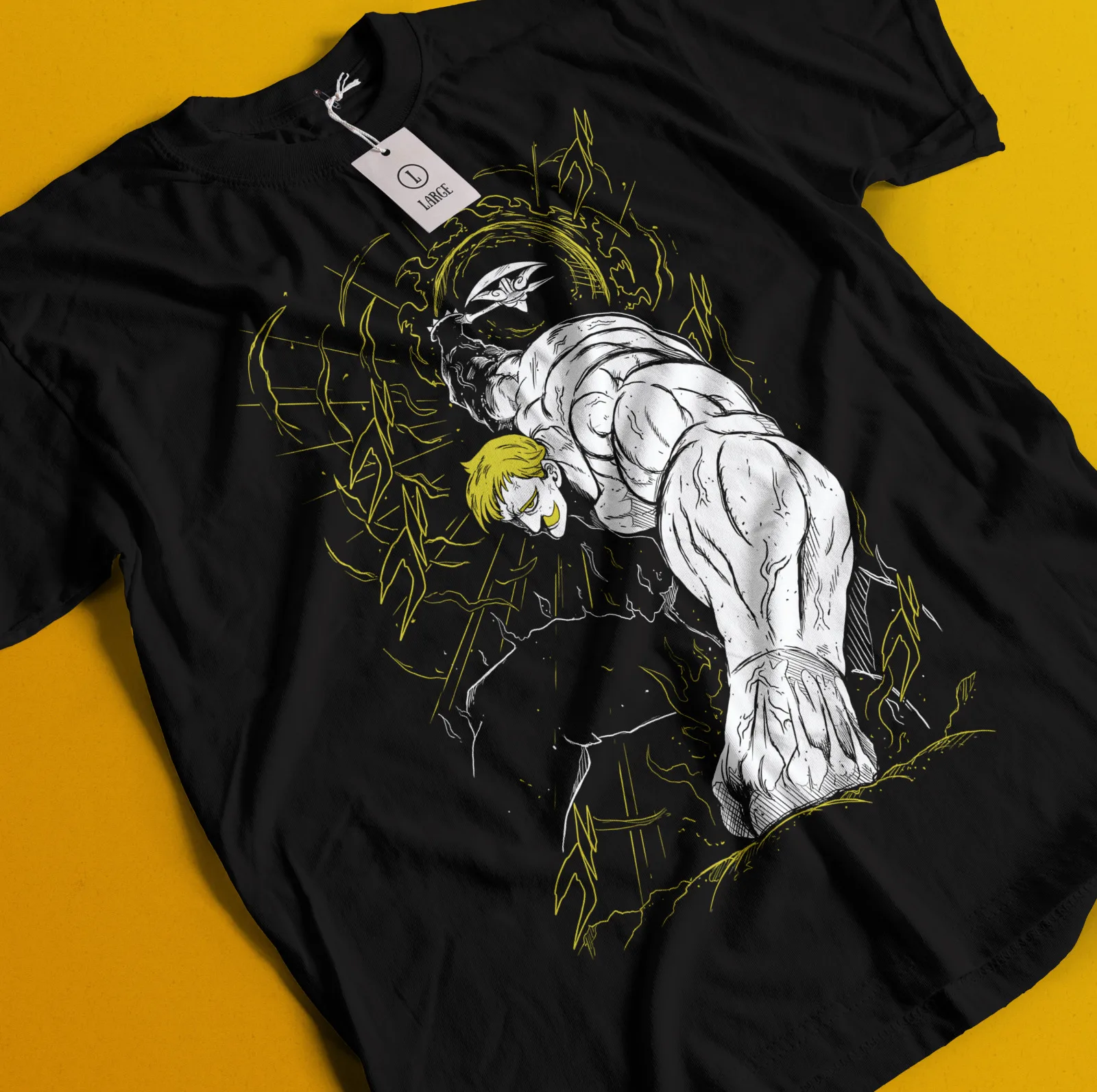 Seven Deadly Sins Shirt Escanor T-Shirt Meliodas Tshirt Elizabeth Ban Diane King