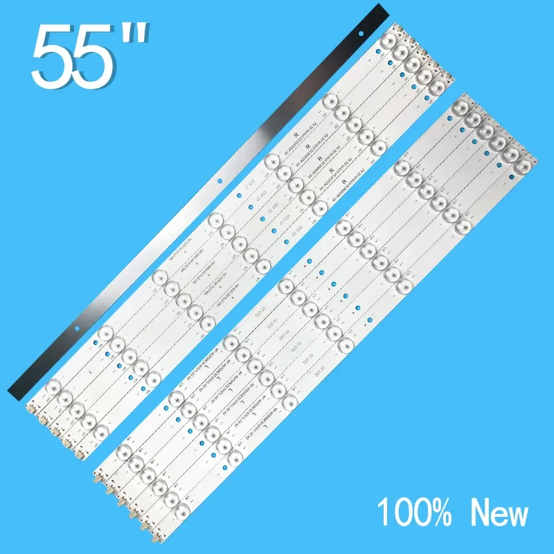 L + R = 1083mm LED Bar light per TV 55 pollici 7 + 7 lampada RF-AD550E32-0701R-02 180 W00-55000-0H 6 pz/set TV Light Bar LE106S2FMD