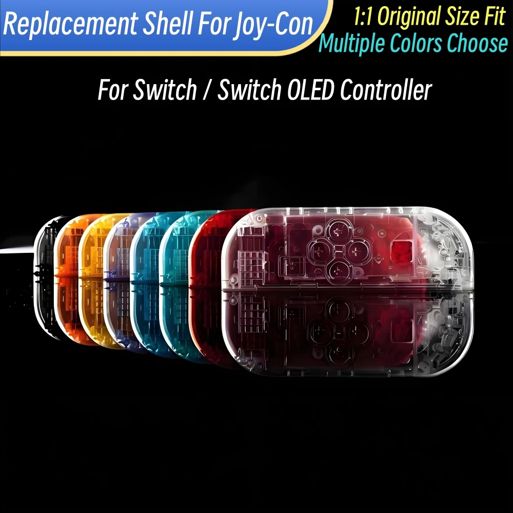 Transparente Shell Für Schalter Controller Fall Ersatz Shell Für Schalter Controller Joy-Con Gamepads Gehäuse Abdeckung Reparatur