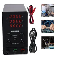 0-30V Regulated DC Power Supply 0-10A Portable Stable Lab Bench Power Supply w/ LED Display Screen Electronic Maintenance Tool