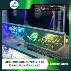 GPU Holder 3090 4090 Graphics Card Bracket Vertical Installation For ASUS MSI AORUS Multi-Brands Faith 5V ARGB SYNC Black/White