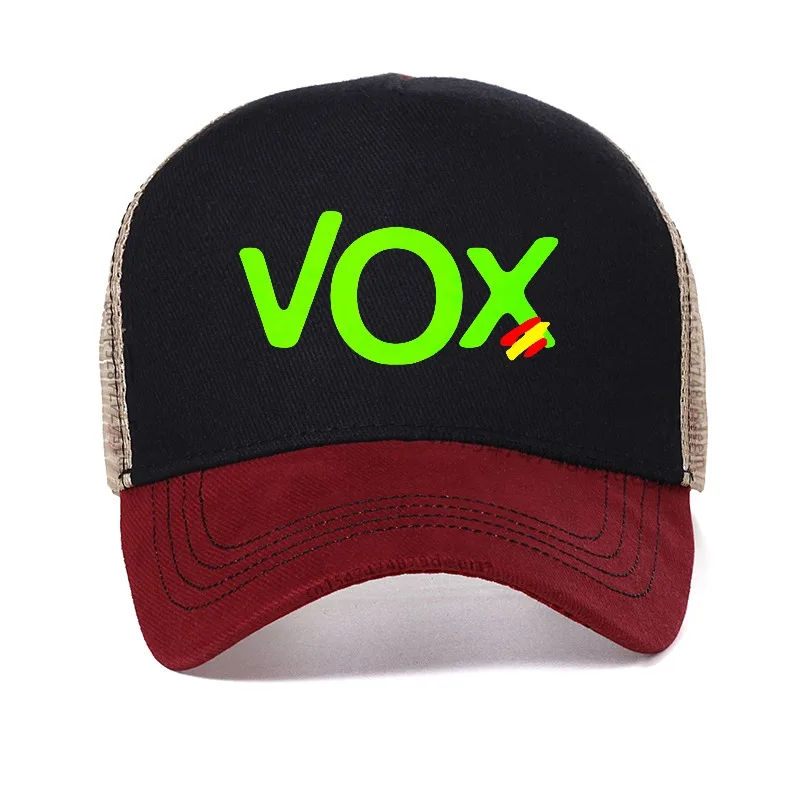Roly Logo Vox Spain Baseball Cap Fashion Adjustable hat Summer visor Mesh Breathable Snapback hats