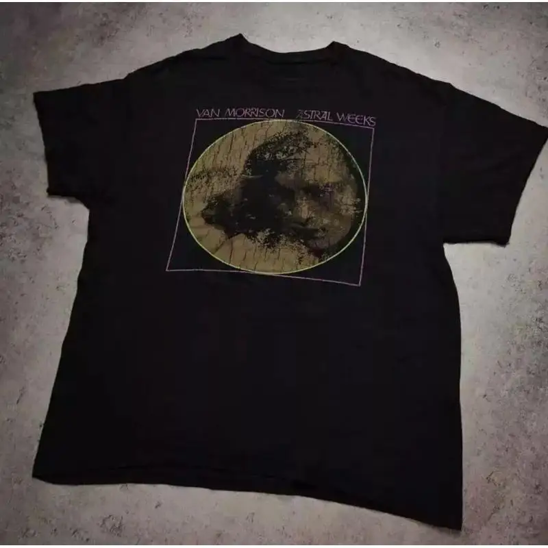 Vintage Van Morrison Astral Weeks T Shirt Black Classic S 5Xl