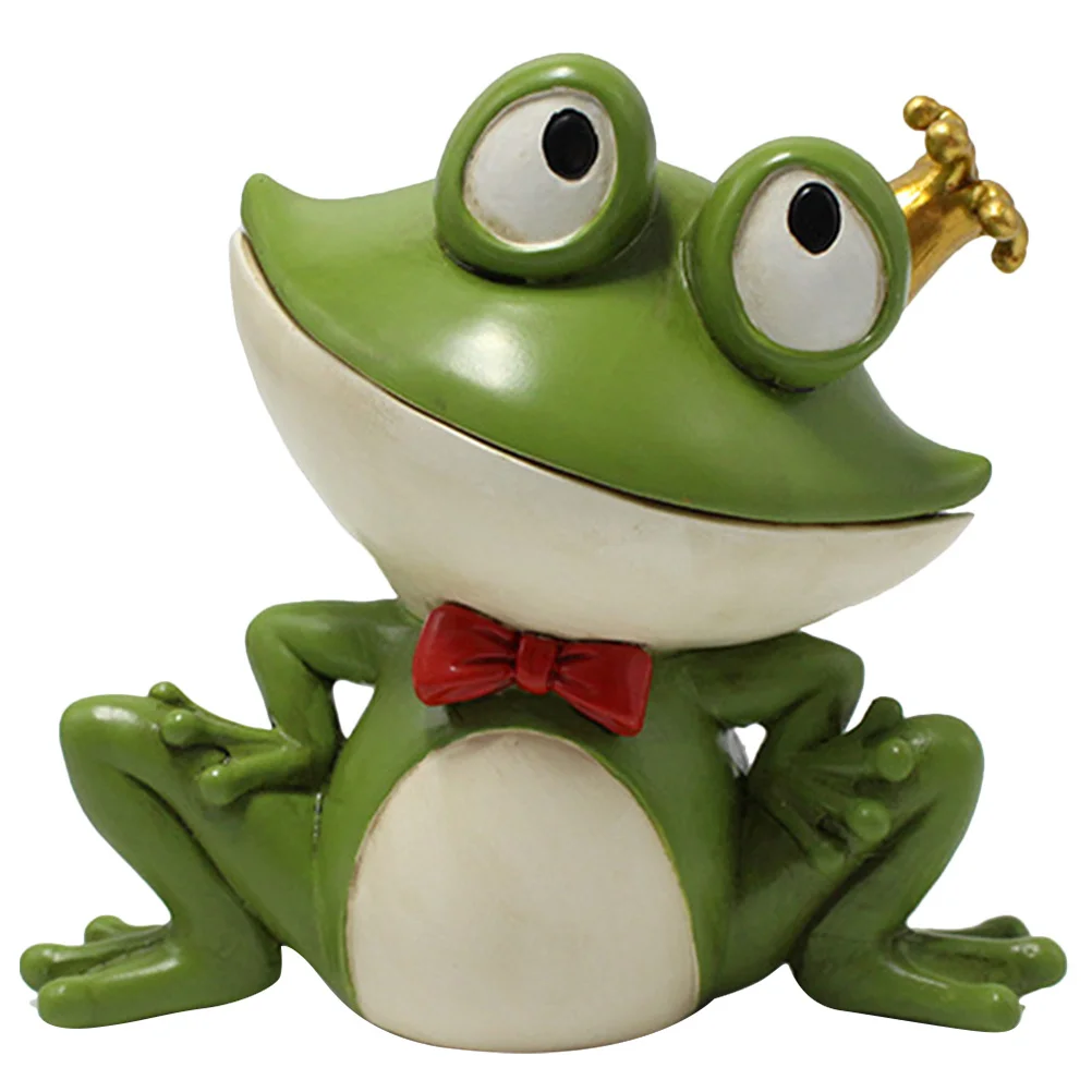 

Garden Frog Key Hider Resin Durable Outdoor Yard Key Holder for Spare Keys Hidden Storage Box Spare Keys Storage Case
