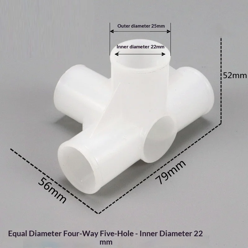 Plastic Shelf Connector For Wardrobe Shoe Rack 3D Three-Way Four-Way 12/16/19mm Frame Connector Piece For Storage Organization