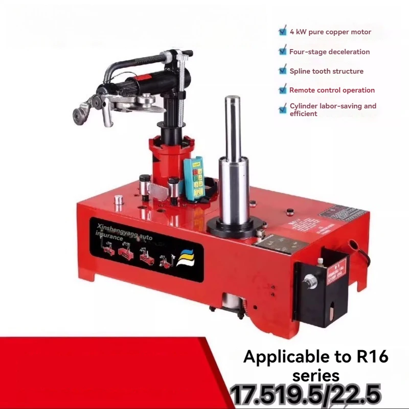 Manual hydraulic and pneumatic tire changer, electric tire changer