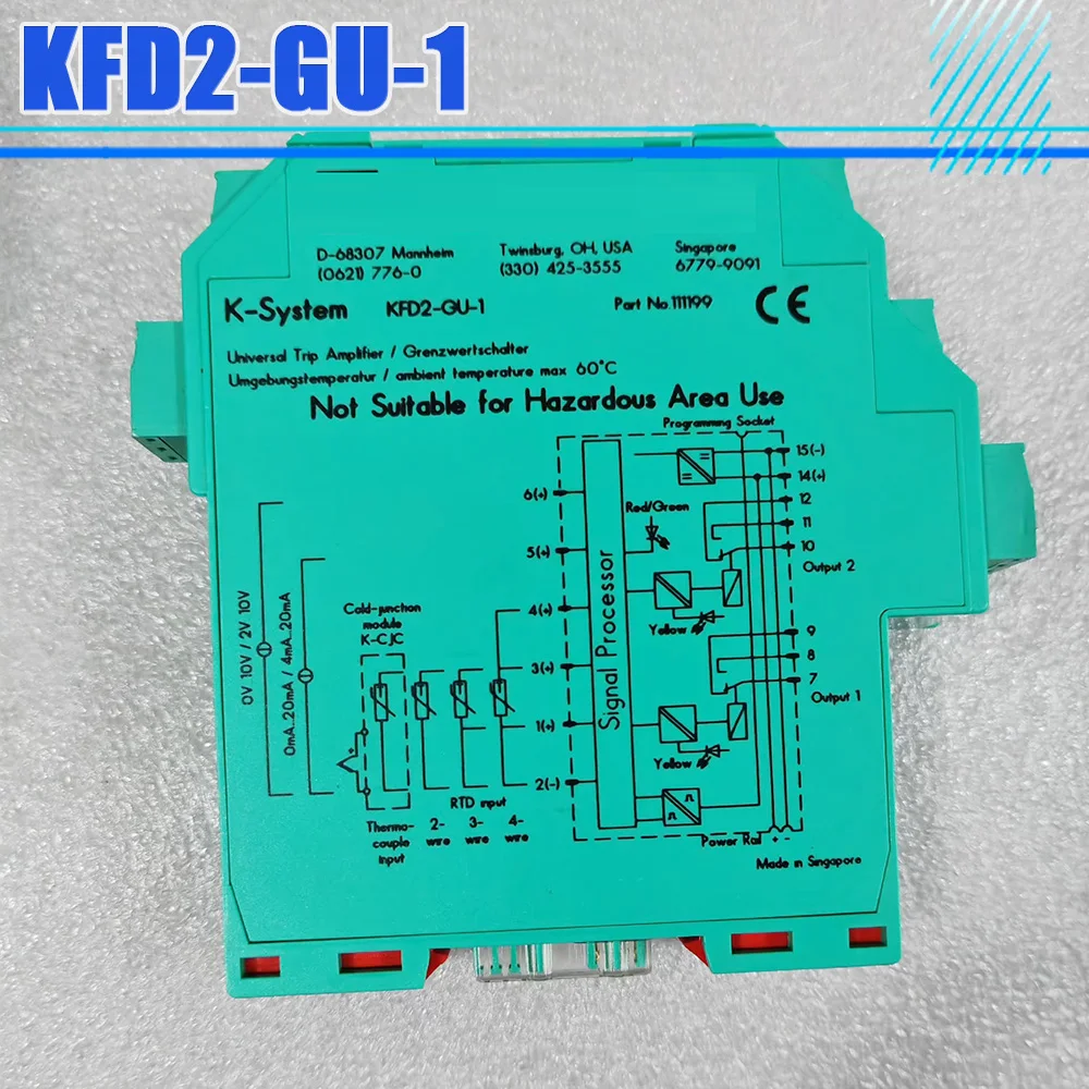 Safety Grid KFD2-GU-1 111199 For Pepperl+Fuchre