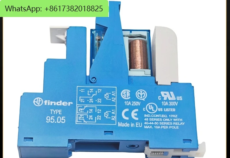 

Реле ТИПА 40.52S 24 В постоянного тока, база 95.05 + 99.02.9.024, полный комплект