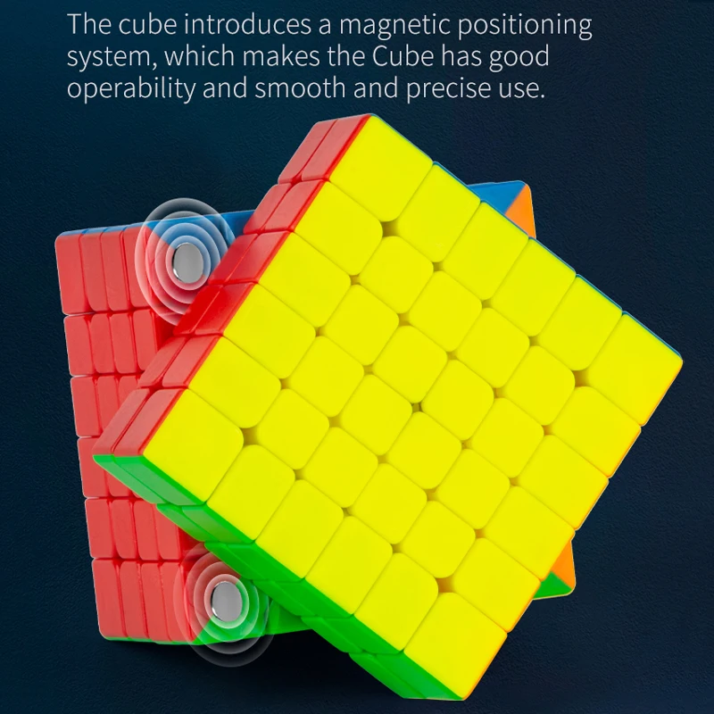 DianSheng Solar M Magnetic Magic Cube 6x6 3x3 2x2 4x4 5x5 7x7 Professional Speedcube 6x6x6 Speed Puzzle Children Toy Cubo Magico