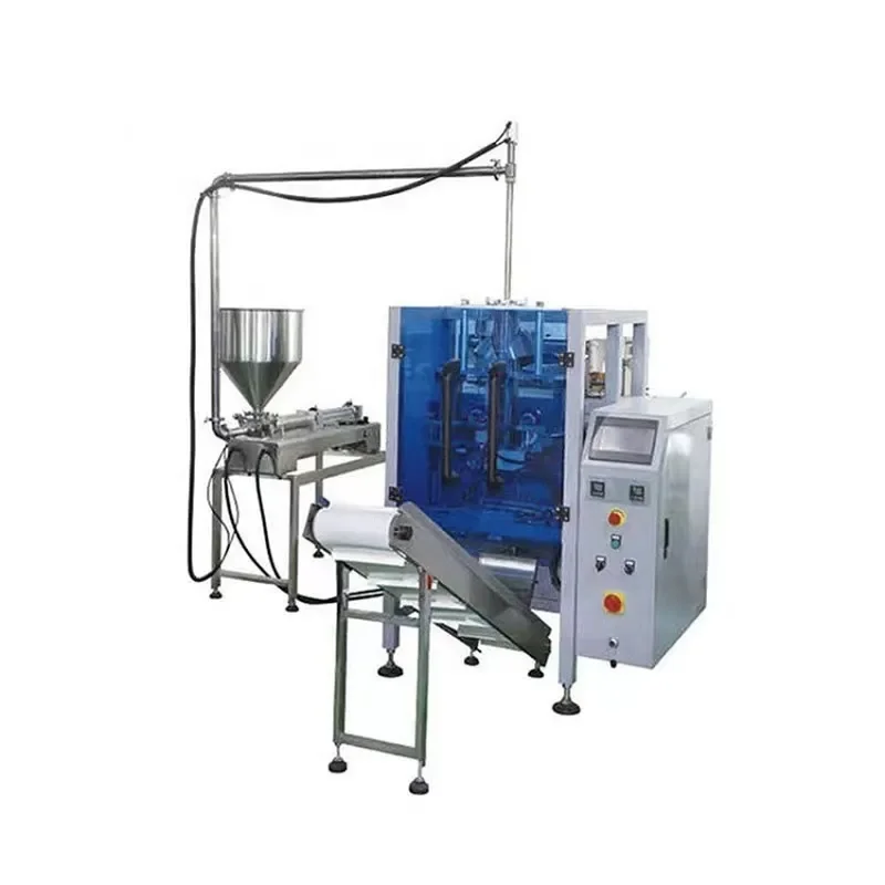 Recycling Machine 2026 Automatic liquid feeding bag packaging machine Vertical quantitative back sealing rounded corner