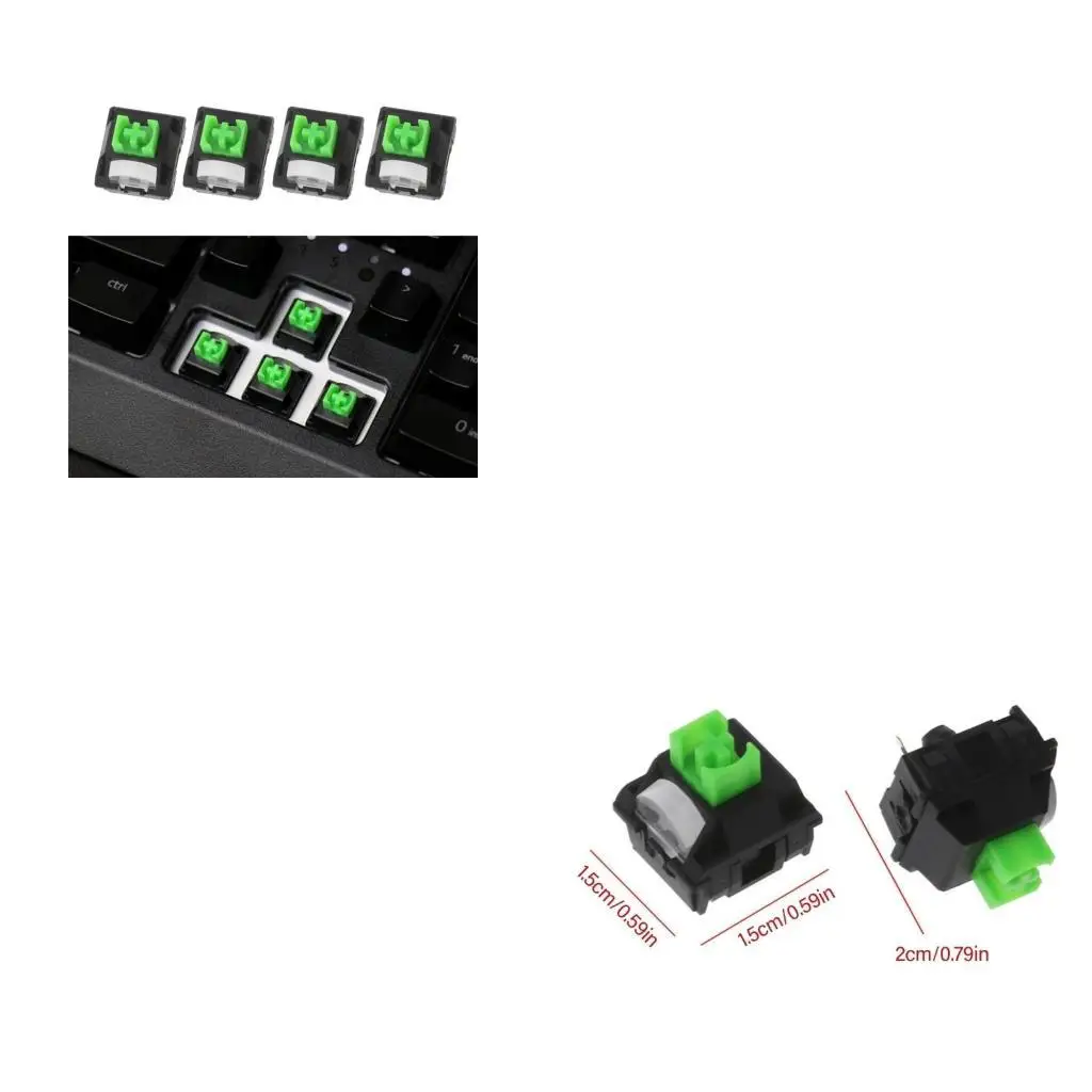

652F Backlight Mechanical Keyboard Shaft Switches For Blackwidow Gaming