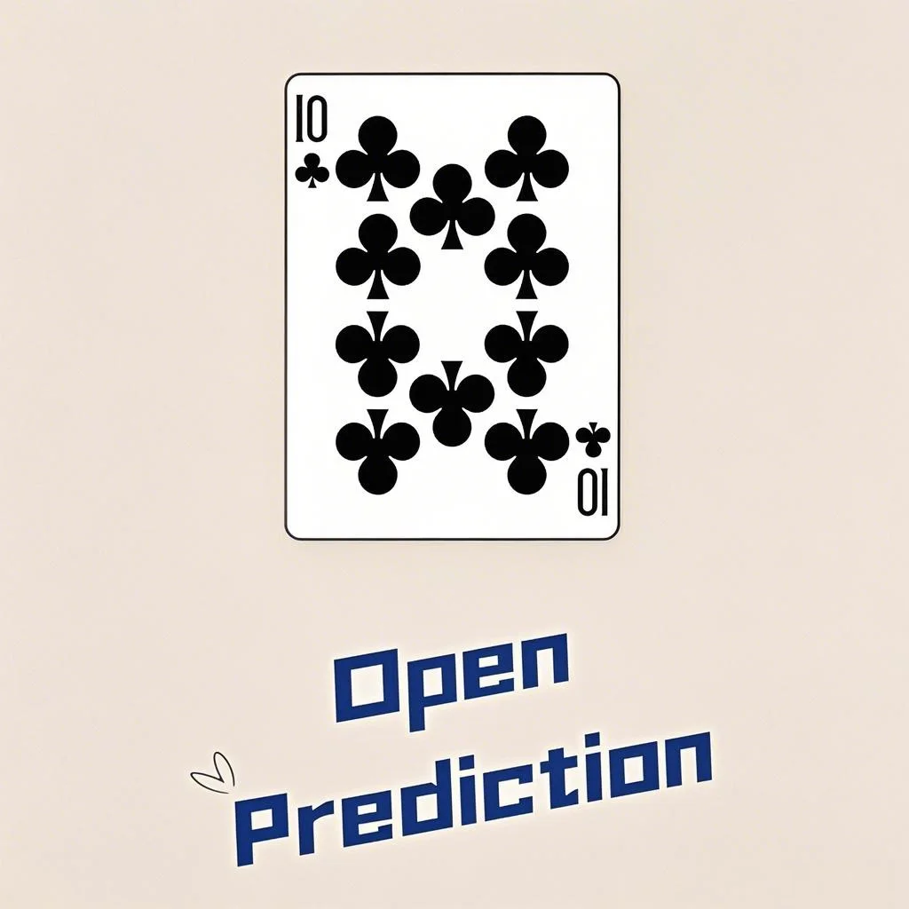 

Open Prediction Card Magic Tricks Gimmicks Illusions Mentalism Magic Props for Beginner Magicians Illusions Magia Deck