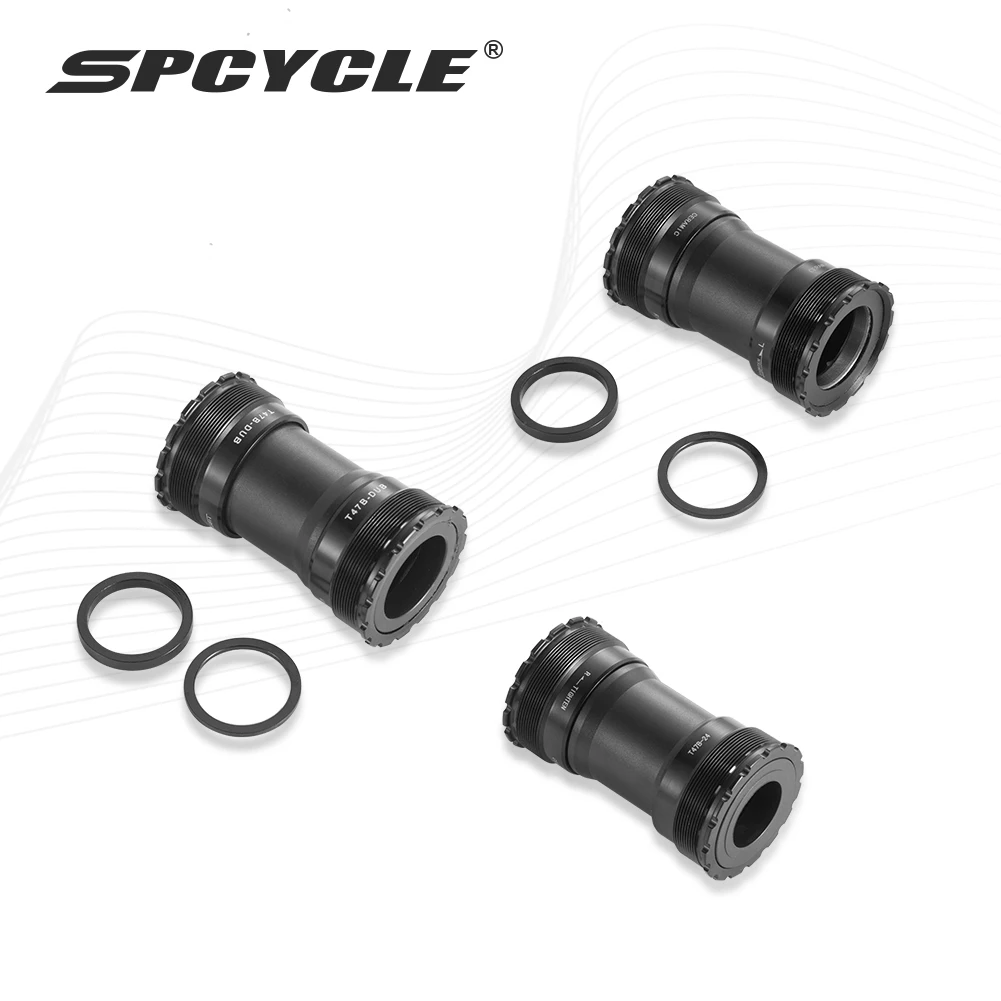 Spcycle Ceramic Bearing BB Shell Width 86.5~92mm Inner Diameter 24mm 30mm DUB T47 Bottom Bracket