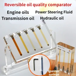 Automobile Engine Oil Oil Quality Comparator Comparator Transmission Oil Viscosity Tester Demonstration Stand Test Tool Glass