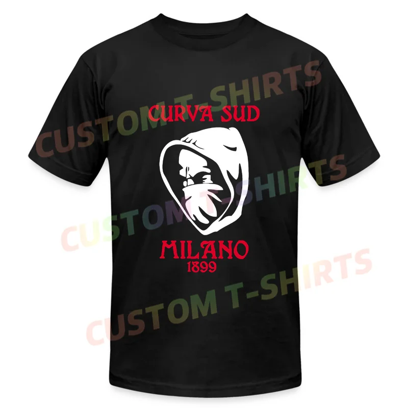 

2024 Men T Shirt Casual Curva Sud Milano 1899 T-shirt Graphic Summer Short Sleeves 100% Cotton S-3XL
