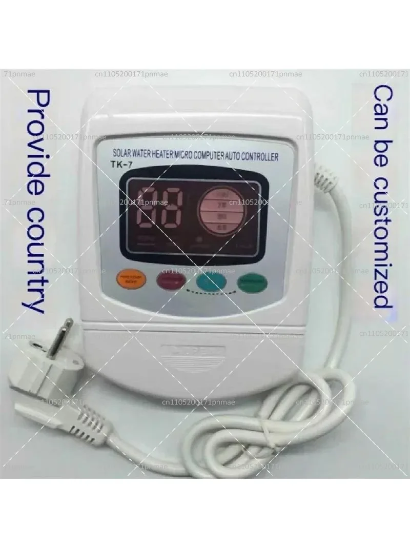 1500W Microcomputer Solar Water Heater Controller 220V 110V Dual Voltage Smart Temperature Level Control