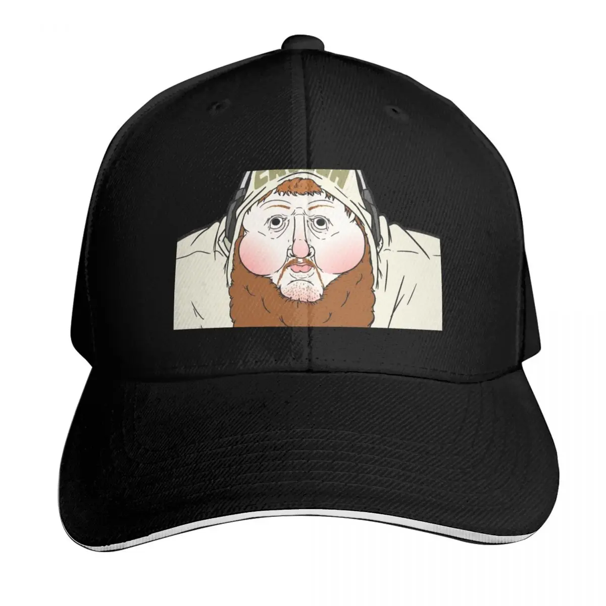 CASEOH CARTOON MEME [LIMITED TIME ONLY] Baseball Cap Quick Dry Performance Cotton Twill Breathable Contrast Two Tone Brim