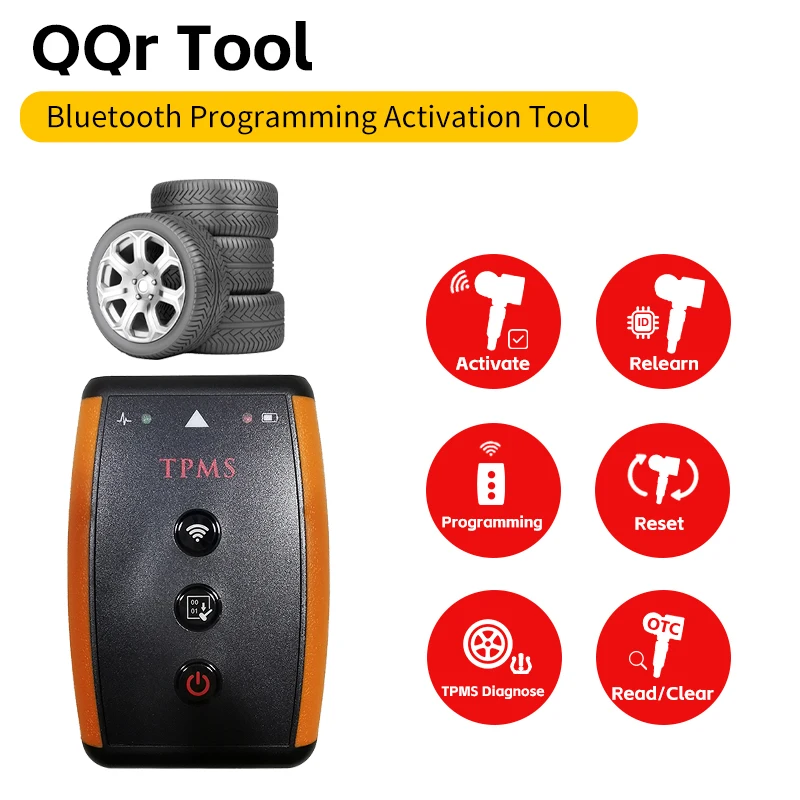 QQr DAM100 TPMS Tool Bluetooth Programmer Activate Read Program Relearn S1