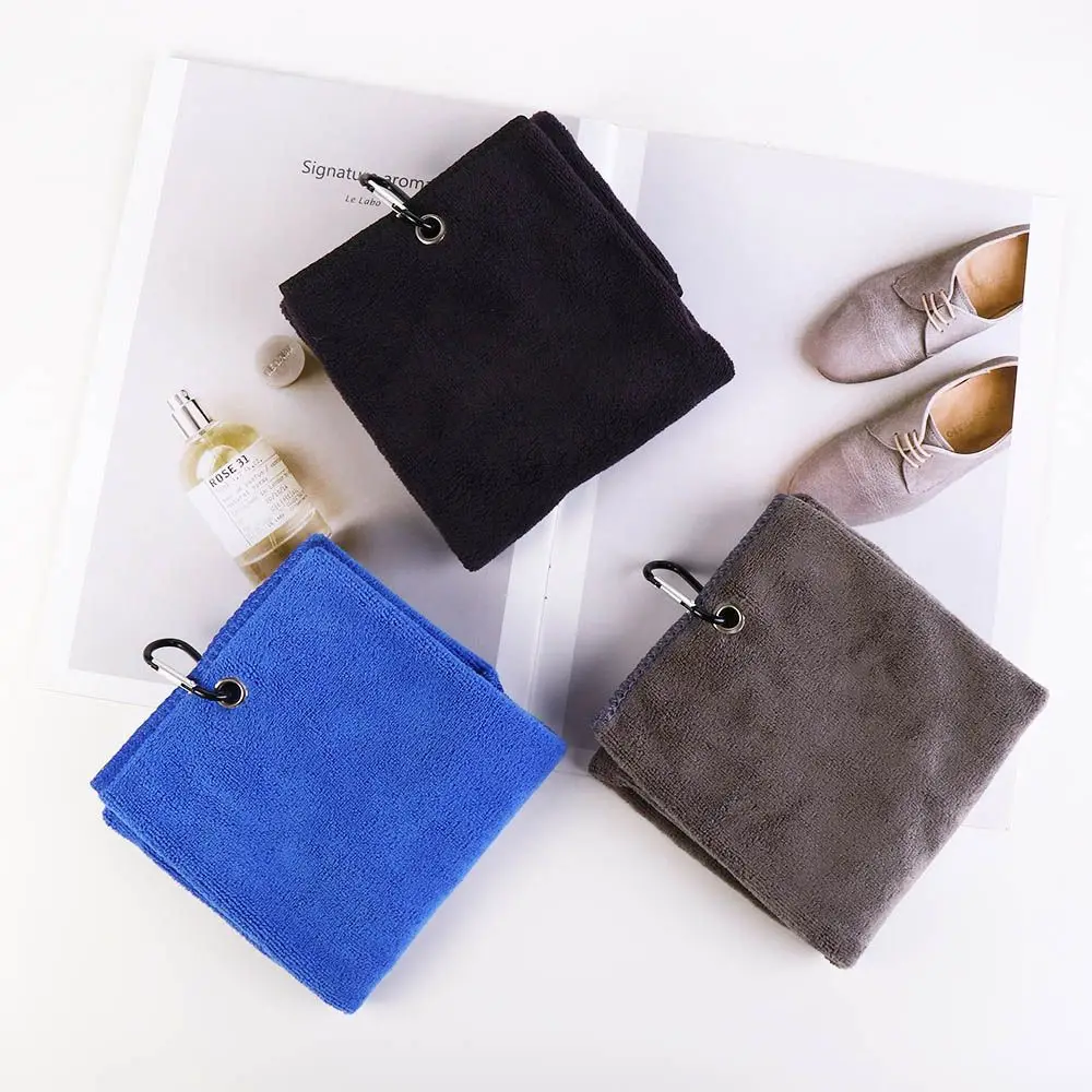 

Быстросохнущее полотенце для гольфа, аксессуары для гольфа, салфетка для чистки мячей, портативный набор для чистки, полотенца для чистки