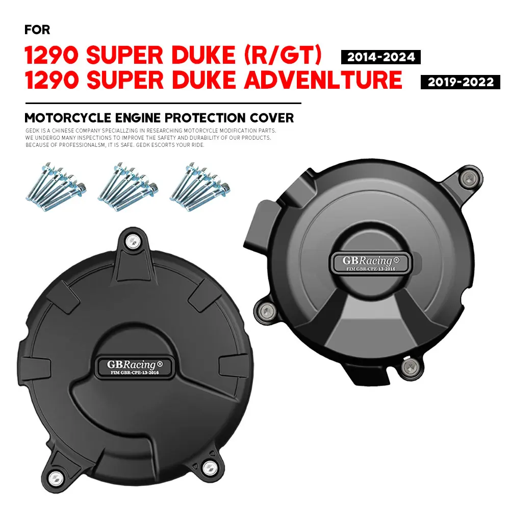 

GB Racing Engine Protect Cover For 1290 Super Duke (R/GT) 2014-2023 Motorcycle Alternator Clutch Protection Cover Accessories