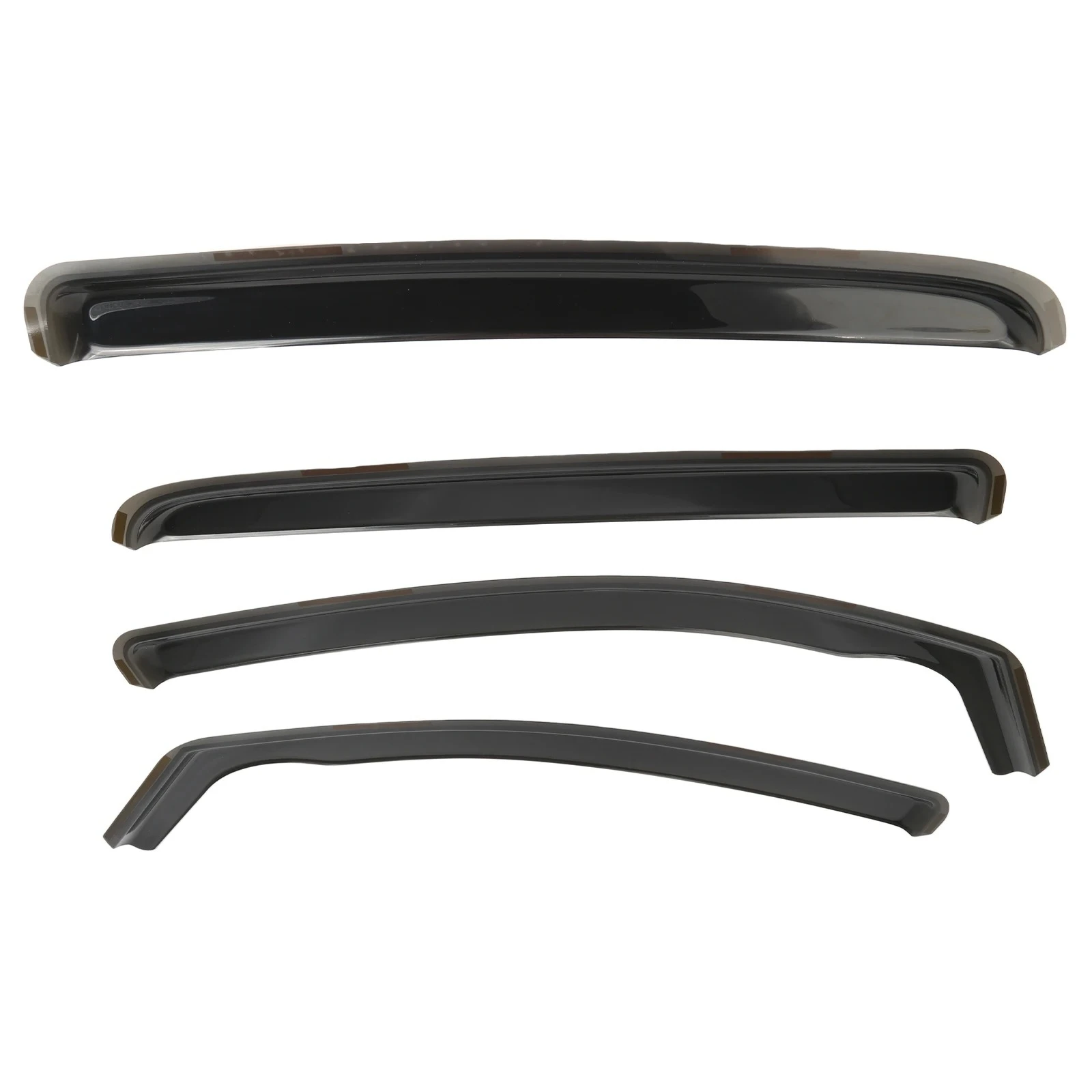 

Compatible for Toyota Tacoma 2016-2023 4Pcs Wind Deflectors Double Cab In-Channel Rain Guards for Wind Rain Sun Protection