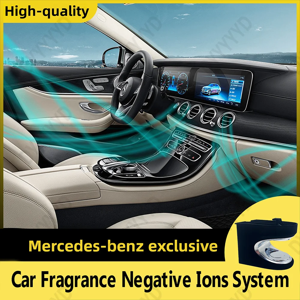 Intelligent Car Aromatherapy Negative Ion System For Mercedes-Benz C E S-Class GLC W205 W213 W222 X253 W206 W214 Air Fresheners