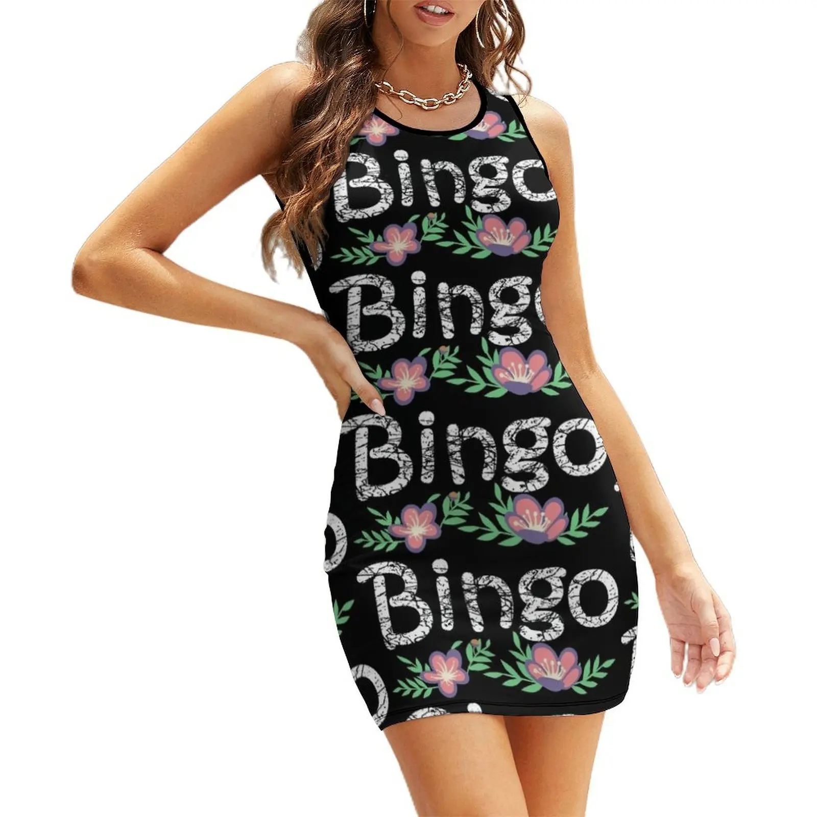 

best play bingo Sleeveless Sundress party dresses woman dress women summer 2025 Women's summer dresses Women's evening dress