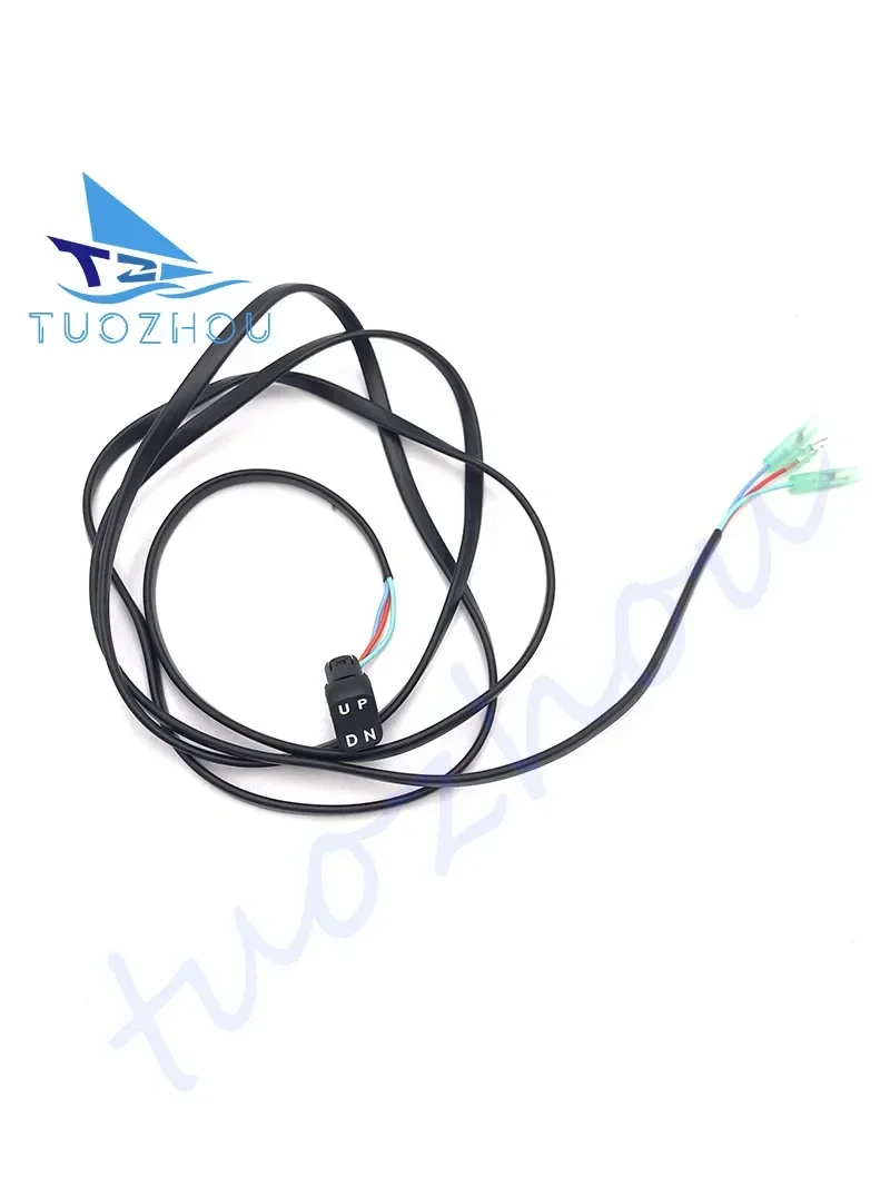 

704-82563 Trim & Tilt Switch Assy For Yamaha Outboard Motor Remote Control Box Switch 704-82563-41 （Line Length 220cm/86.6in）