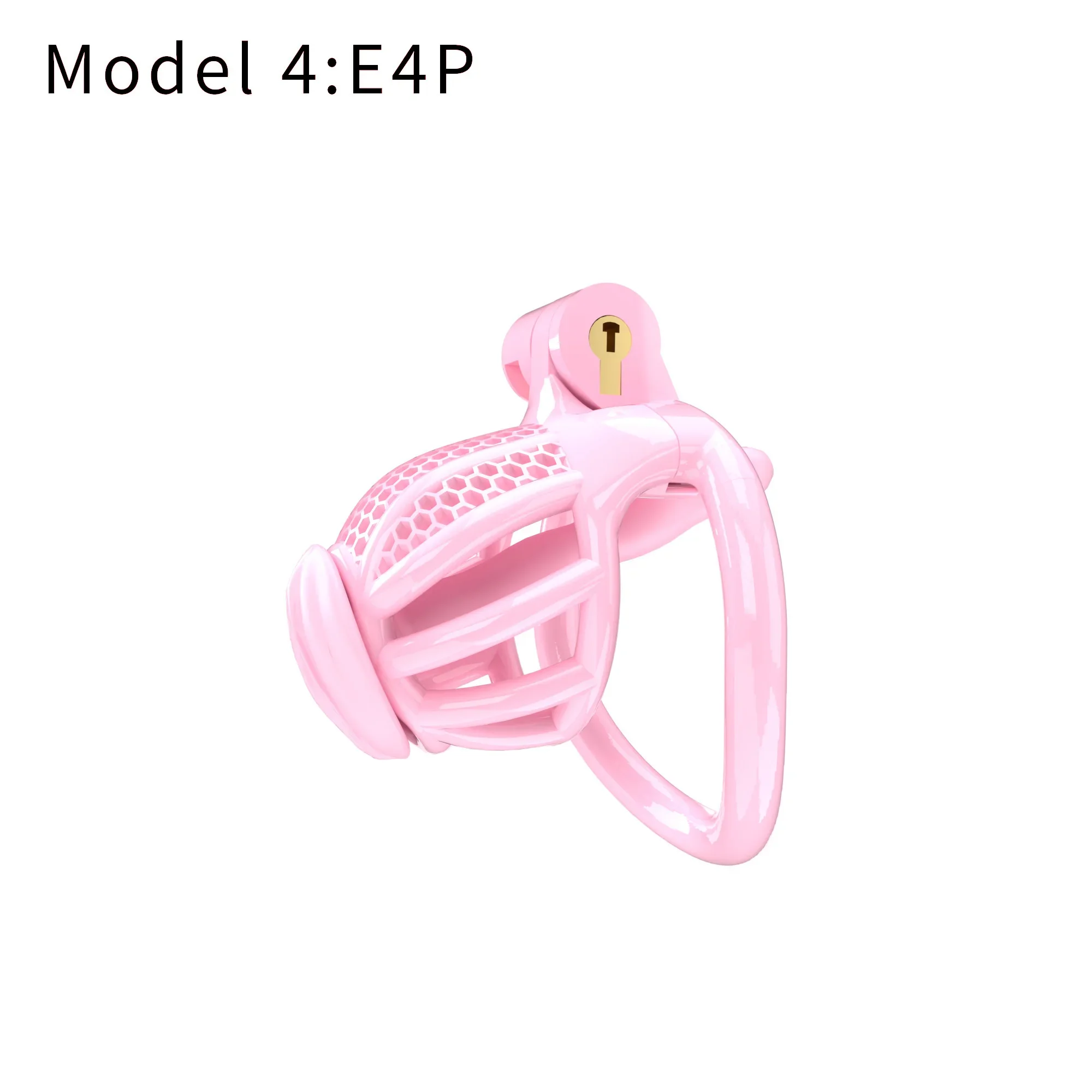 Sexy Pink Cobra chastity lock CB lock male pseudo-female chastity device adult restraint penile lock honeycomb SM catheter taste