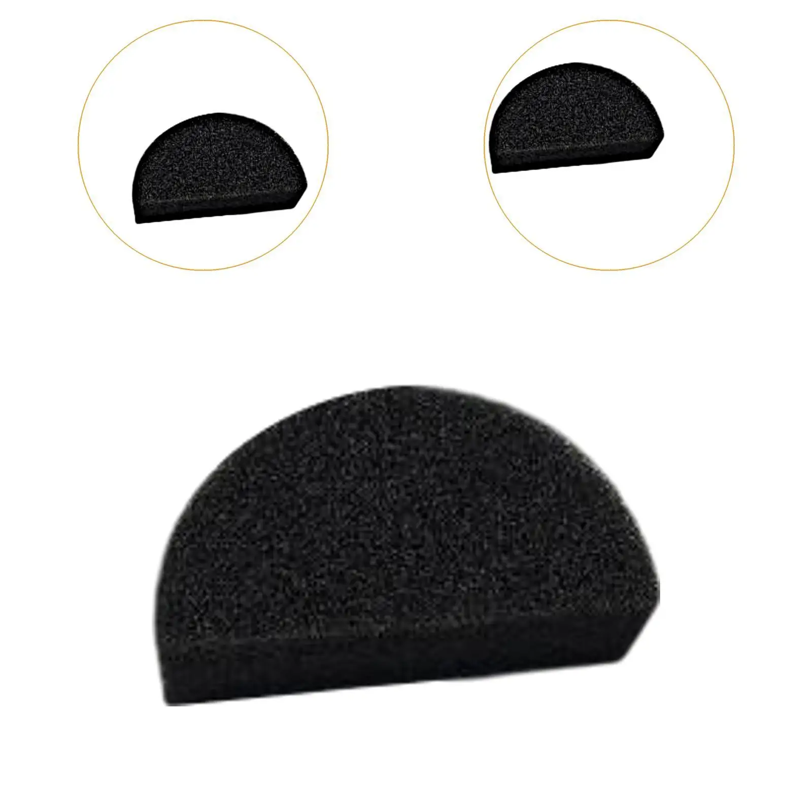 10 Stück Körperbemalungsschwämme, wiederverwendbar, schwarz, für Kinder, hochdichte Gesichtsbemalungsschwämme, Set für Kunstwerke, Halloween, Make-up, Gesichtsbemalung