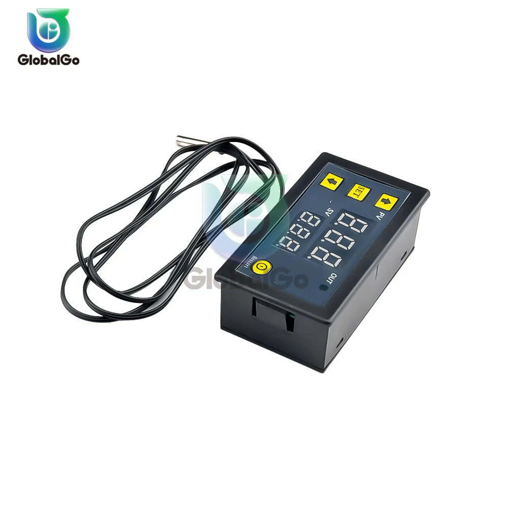 W3230 Mini Digital Temperature Controller 12V 24V 220V Thermostat Regulator Heating Cooling Control Thermoregulator With Sensor