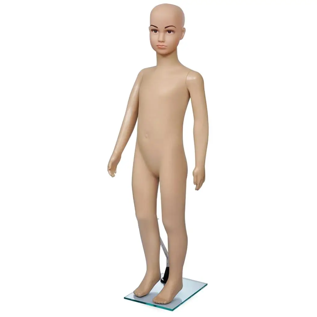 Child Mannequin Display Model - Realistic Adjustable Poseable Figure for Kids' Clothing Showcase